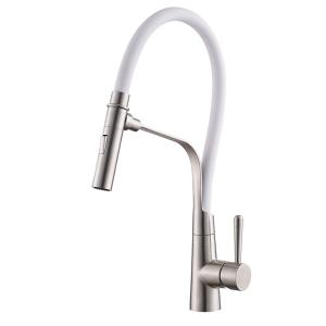 Quality Stainless Steel 304/316 Polished Sink Faucet Kitchen White Flexible Hose For Kitchen Faucet wholesale