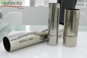 Quality 80mm Diameter Rigid Air Duct / Stainless Steel Round Duct For Water Heater wholesale