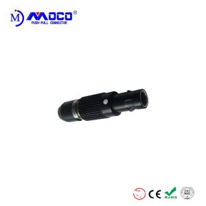 Quality Black Chrome Plated Miniature 2 Pin Connectors , 00B Series Mini Circular Connector wholesale