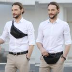 Customized Logo Multi Function Waterproof Waist Bag Against Theft