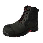 Unisex Welding Safety Shoes Black Abrasion Resistant Shoes For Men