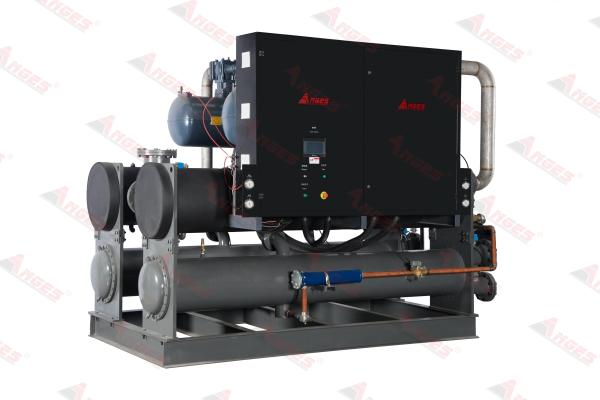 100 Ton Water Cooled Semi-Screw Industrial Chiller Designed Specifically For