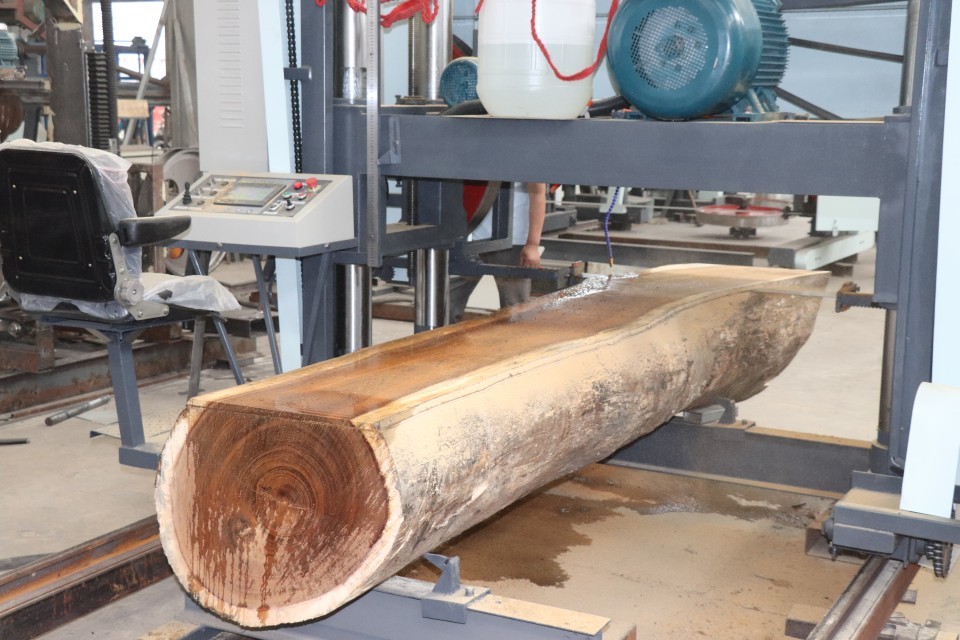 1200mm To 2500mm Automatic Bandsaw Mill Rosewood Bandsaw Log Mill