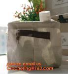 dirty clothes storage flower printed canvas folding basket ,laundry basket,