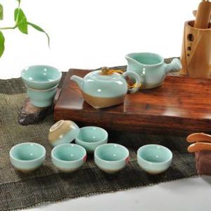 Quality Color Glaze Tea Set wholesale