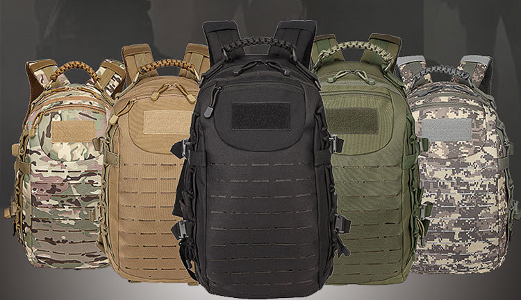 Multiple Colors Soft Handle Hiking Backpack with Waterproof Lining and Oxford Material
