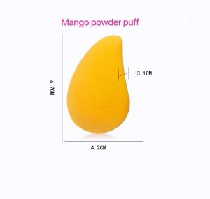 Quality 2020 Fashion Beauty Women Cosmetics Soft And Wash Mango Powder Puff wholesale