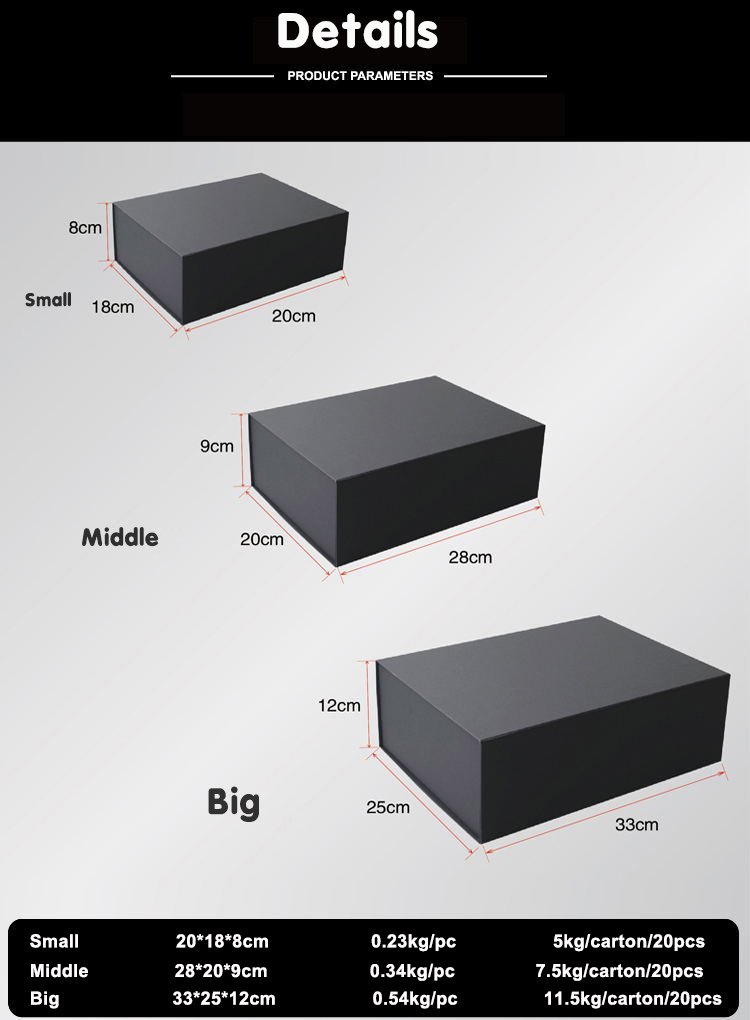 In Stock Luxury Matt Lamination Magnetic Folding Cardboard Box Garment Baby Clothes Package Gift Box