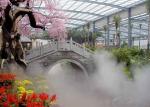 Garden Decoration Misting Lighted Fountain , Indoor Stage Fog Mist Fountain
