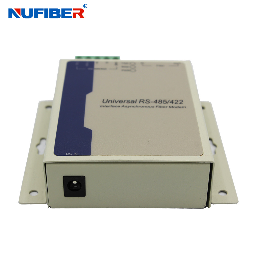 Duplex MM 1310nm 2KM SC RS485 RS422 Serial To Fiber Converter