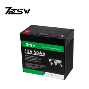 Quality 1P4S 12v LiFePO4 Battery 50Ah Lithium Ion Battery Rechargeable wholesale