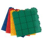 Moisture Proof Interlocking Sports Tiles PP Badminton Court Floor