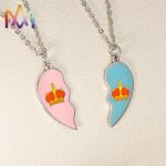 18K Gold Plated SS316L Love Jewelry Set With Heart Pendant