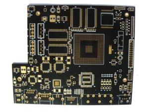 Quality Black soldermask PCB HDI multilayer with immersion gold manufacturer wholesale