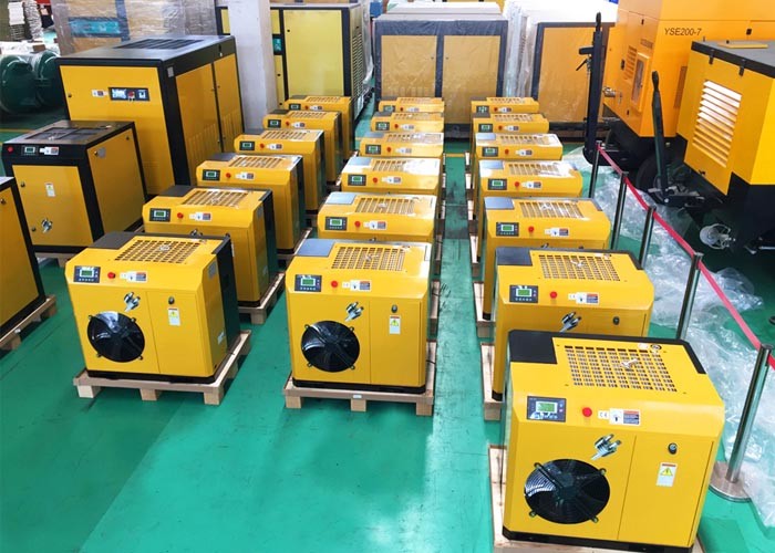 Professional 7.5kw 10hp VFD Air Compressor / Industrial Screw Compressor