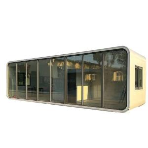 Quality High-Performance Apple Cabin House Bamboo Wood Fiber Board Dry-Wet Separation Bathroom Composite Wood Floor wholesale