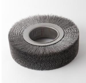 Quality Customizable Deburring Wire Brush Roller Stainless Steel Wire Brush Roller wholesale