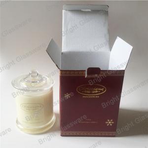 Quality 100% natural soy scent candle container in stock wholesale