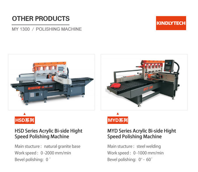 50HZ Acrylic Polishing Machine , 1000mm/Min Acrylic Edge Polisher