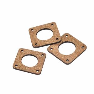 Quality Cork Sheet 42mm*42mm*3mm 3D printer Shock Absorber NEMA 17 Damping Gasket wholesale