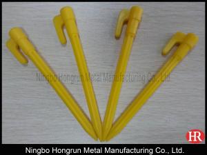 Quality 6 inch camping plastic tent pegs wholesale