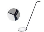 12 Inch Removable Vehicle Inspection Mirror High Intensity Shatterproof