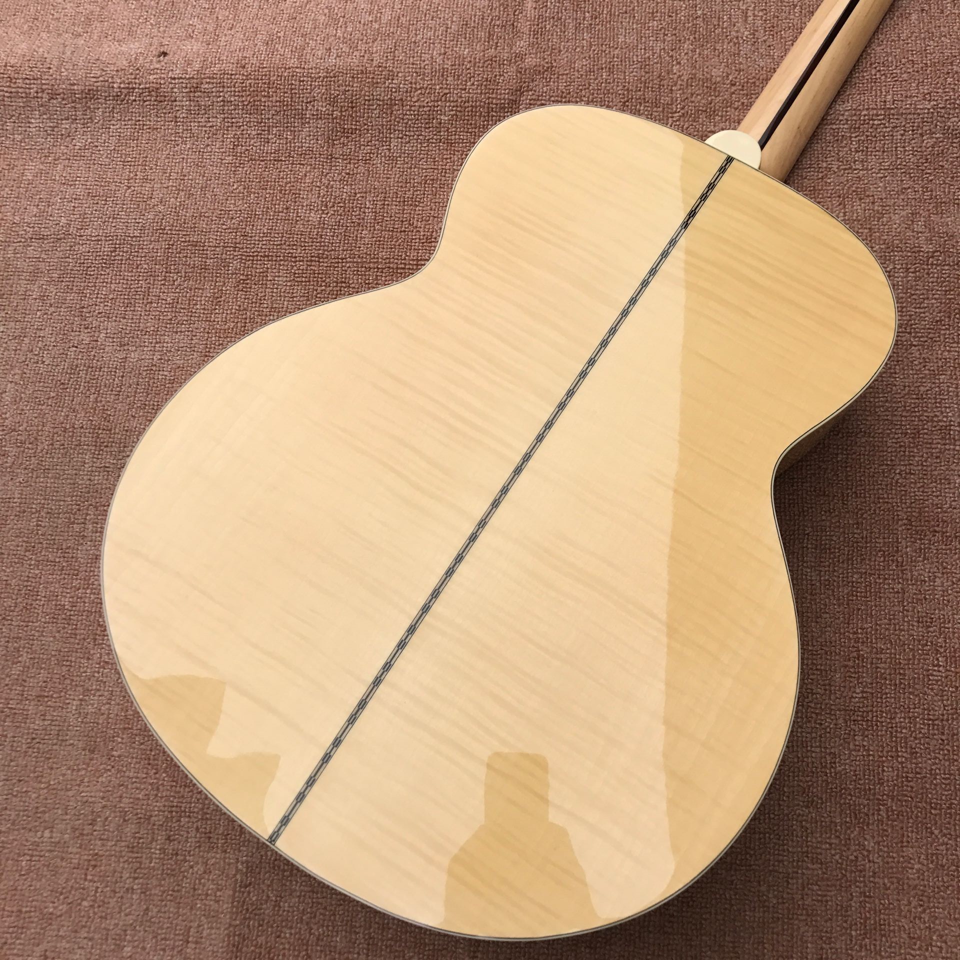 2018 New flamed maple custom G200 acoustic guitar Elvis Presley fretboard inlays