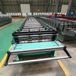 High Speed Steel Floor Deck Machine 0.8-1.5mm Thickness Customized Shape