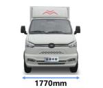 Cargo Box Flatbed Electric Truck 5m Long Mini High Speed