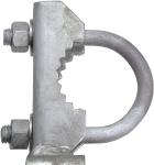 Hot Galvanized Metal Chain Link Fence Rolling Gate Carrier Wheels