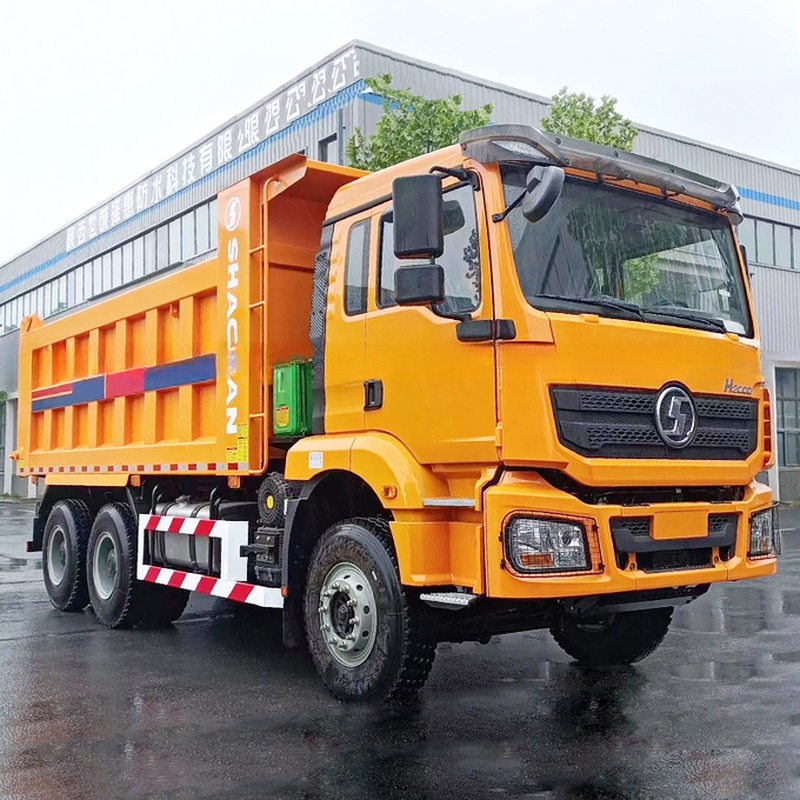 Used Camion Shacman Segement Heavy Truck Left Steering For Mining Transportation