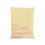 Degradable & Compostable PBAT Cornstarch PLA Branded Shipping Bags
