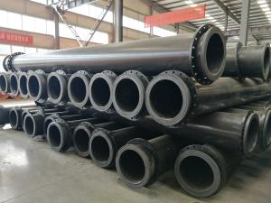 Quality Temperature -60-80 Degree High Tensile Strength HDPE Slurry Pipe wholesale