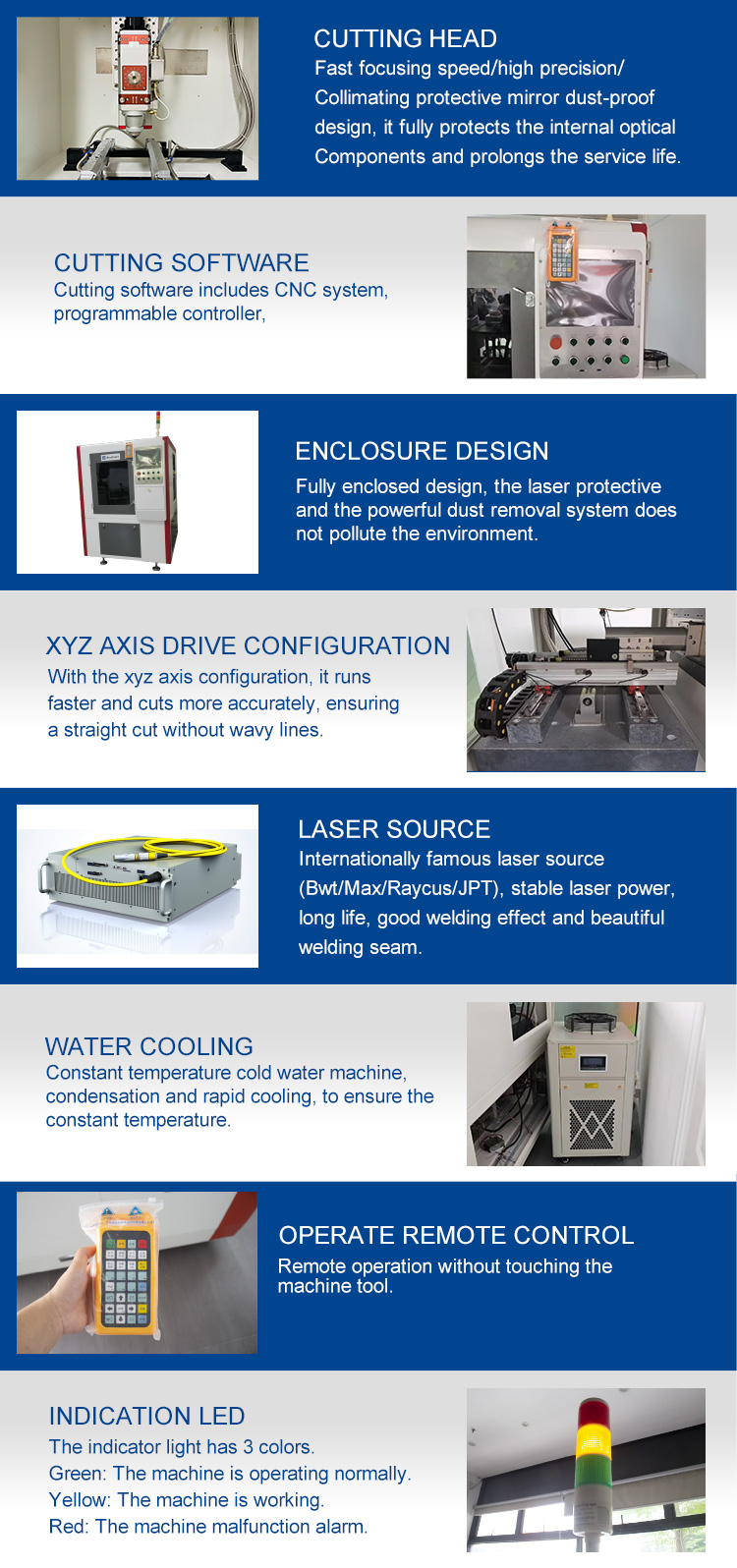 Working Area 300*300mm Precision Fiber Laser Cutting Machine 1000w For Gold Silver