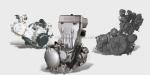 LIFAN LONCIN ZONGSHEN DAYANG 300cc Motorcycle Engine 78*61.2mm