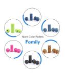 Yoga Pilates Hollow Massage High Density EPP Foam Roller Set