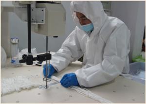Quality Dupont Disposable Protective Coverall Stitched Needle Thread Double Sealing wholesale