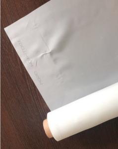 Quality Commercial 110 Screen Printing Mesh Fabric , White Screen Printing Cloth wholesale