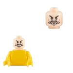 MOC WW2 military city mini figures skull parts army soldier figures face heads
