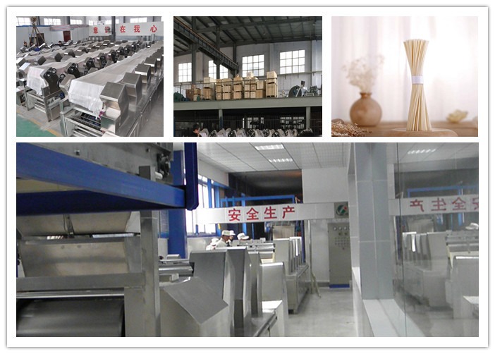 Vegetable Noodle Maker For Dried Stick , Fresh Noodle Production Line Make Drying Noodles