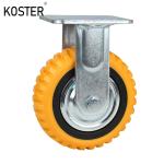 350kg Maximum Load Zinc Plated 5 prime prime Heavy Duty Swivel Casters with