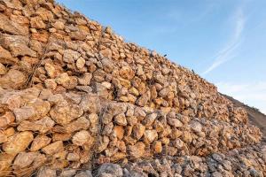 Quality 2.7mm Wire Diameter Plain Weave Gabion Basket For Riverbank Protection wholesale