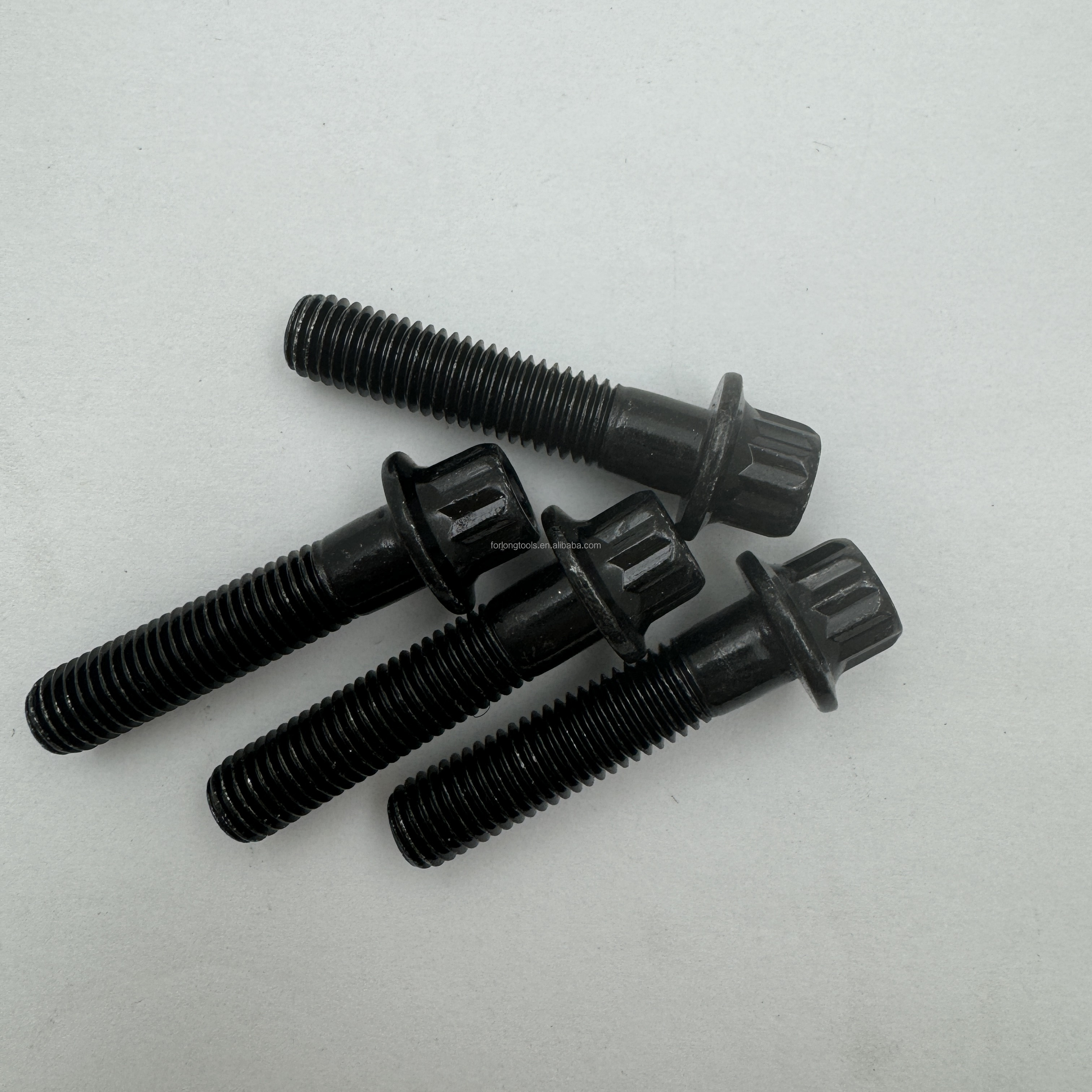 Exceptional Durability Universal RS/ RX Split Rim Kits M7 x 32 Bolt and Nut with Black Titanium Flange Bolt