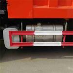 Yellow Used Heavy Duty Trucks With Repair Tool Box Transport Sand Stone