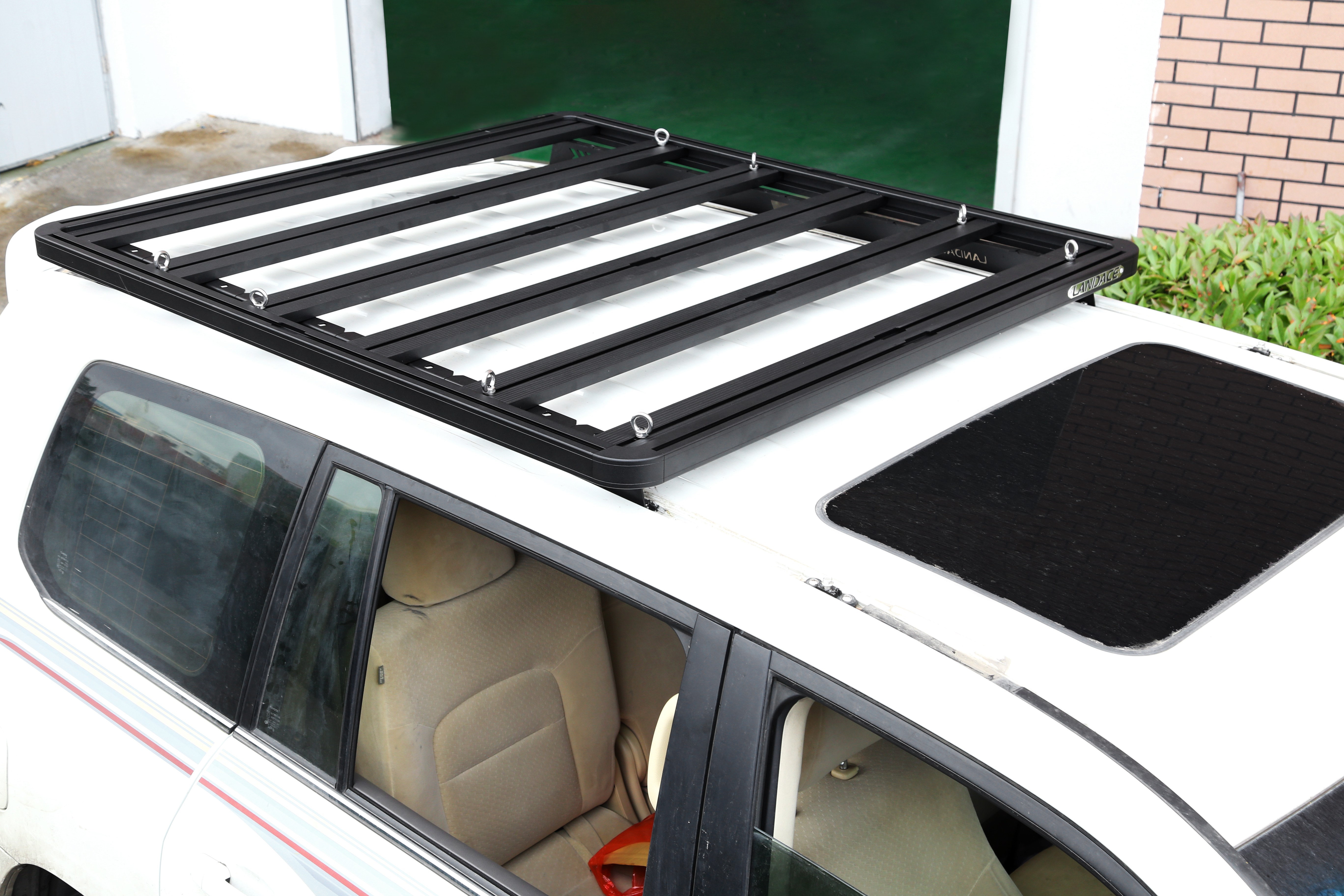 Aluminum Alloy Luggage Racks Heavy-Duty Exterior Accessories for Toyota Land Cruiser