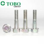 DIN6921 Aluminum Zinc Coating Grade 8.8 12.8 Hexagon Flange Bolt And Nut