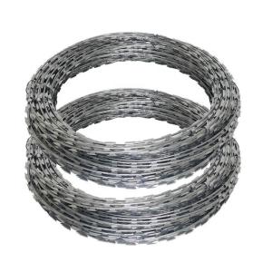 Quality Traffic Road Steel Barrier Galvanized Barbed Wire Fence with Powder Coated Protection wholesale