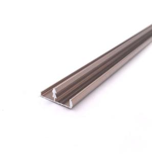16.3mm T Shape aluminium square edge trim Polishing Moulding Profiles