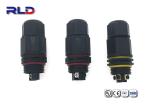 20A 3pin Waterproof DC Plug Outdoor Lighting Electronic Connector