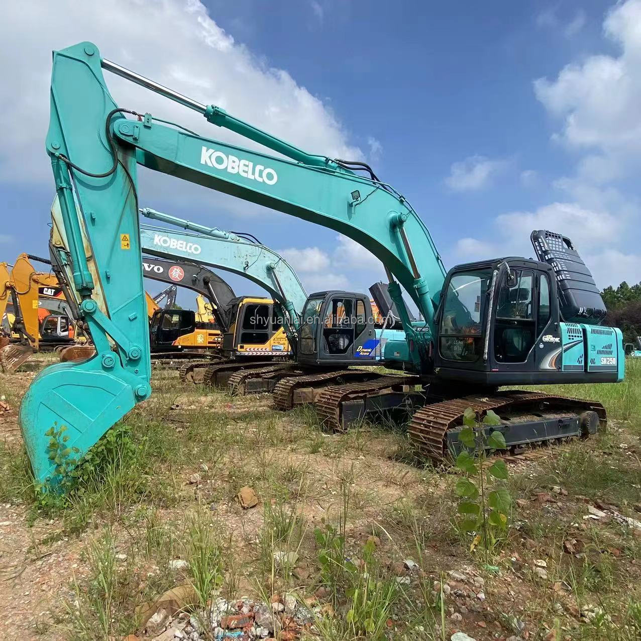 2018 Used Kobelco SK250 Excavator in Excellent Condition with Original Japan Pump